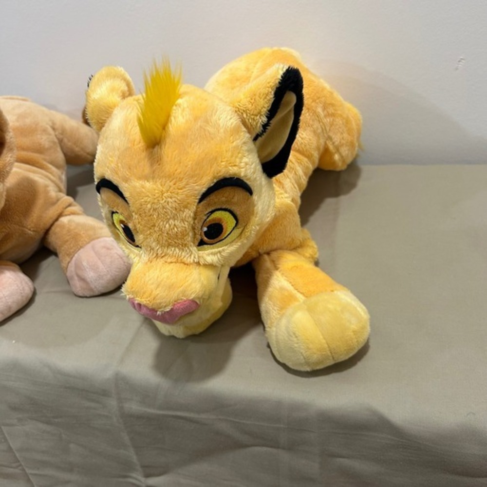 Simba and Nala plush set of 2 - Picture 4 of 9
